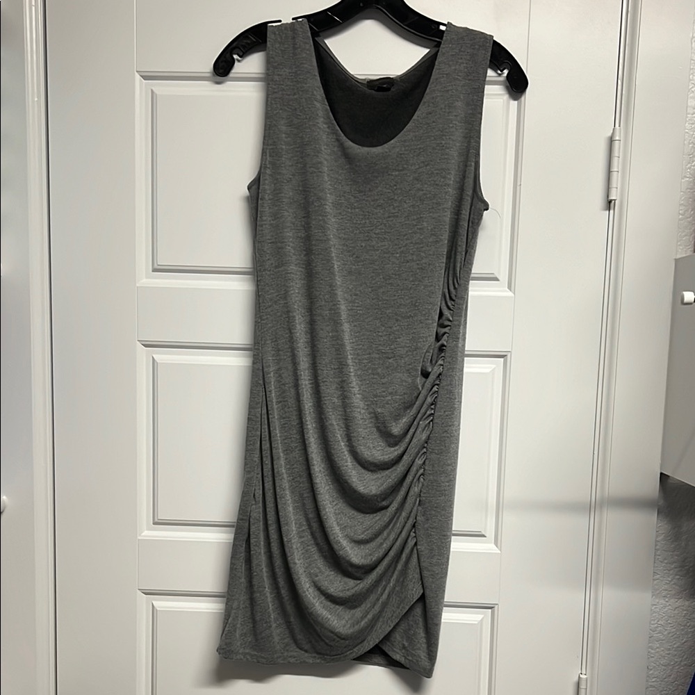 Free Press Nordstrom Draped Ruched Sleeveless Mini Dress